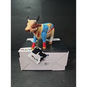 Cow Parade Revolutionary War Figurine, Westland Giftware, Statue #7339, Box/Tag